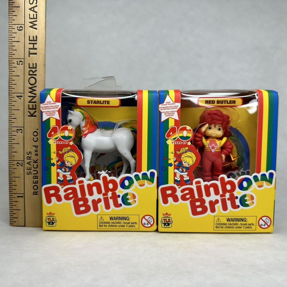 Rainbow Brite 40 Years Mini Figures TLS ToysLoyal Subjects CheeBee‎ Set of 2 NEW - Picture 7 of 11